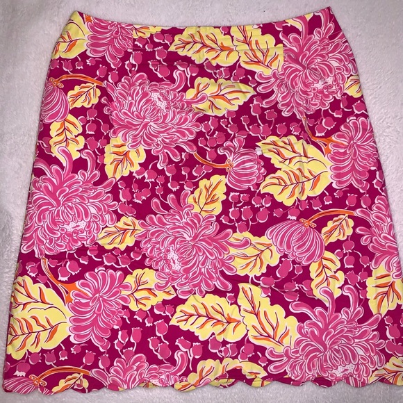 Lilly Pulitzer Dresses & Skirts - Lilly Pulitzer Scalloped Skirt